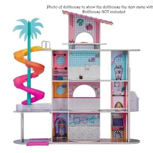 LOL Surprise! OMG House Of Surprises Dollhouse Replacement Pink Bunkbed L 12 - Picture 4 of 4